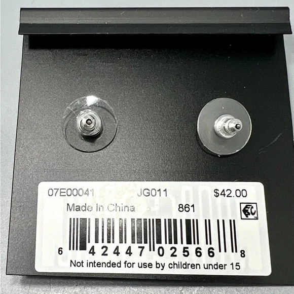 Givenchy Crystal Earrings  NWT - Picture 3 of 7